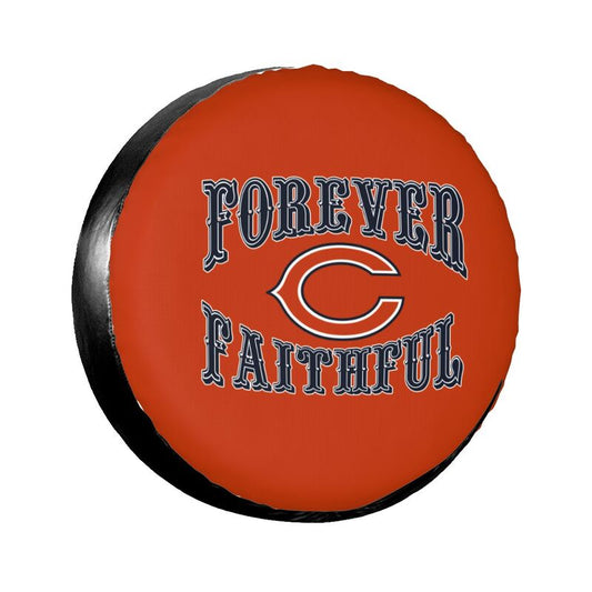 Chicago Bears Printing car spare tire dust protection cover tire protection cover