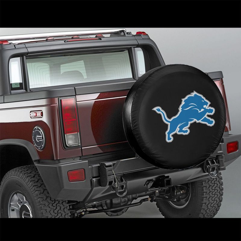 Detroit Lions Car tire protective cover waterproof and dustproof tire cover