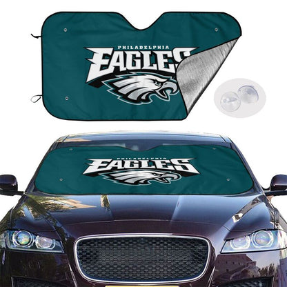 Philadelphia Eagles 2 Printing Car windshield sunshades is suitable front windshield sunshades