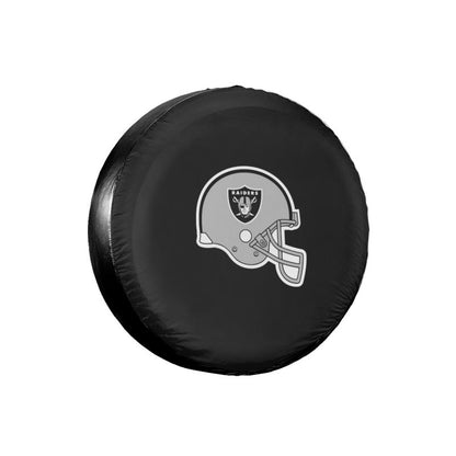 Las Vegas Raiders 2 Car tire protective cover waterproof and dustproof tire cover
