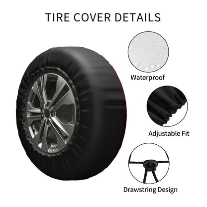 Washington Redskins 2 Printing car tire covers waterproof car tire covers