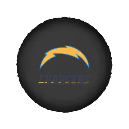 San Diego Chargers 2 Car tire protective cover waterproof and dustproof tire cover
