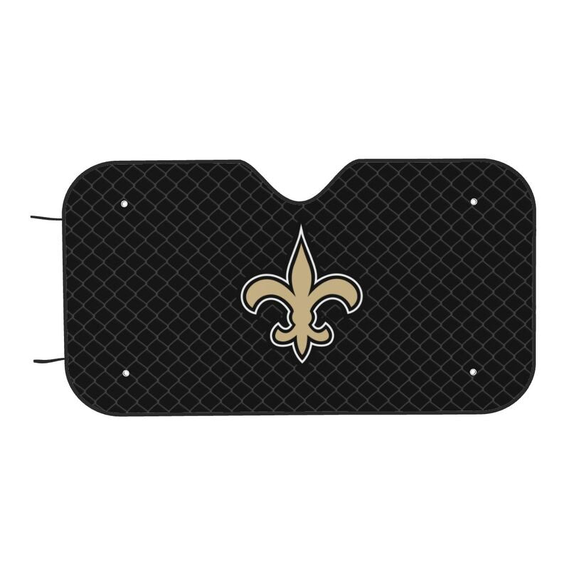 New Orleans Saints Print Car windshield sunshades is suitable front Car windshield sunshades