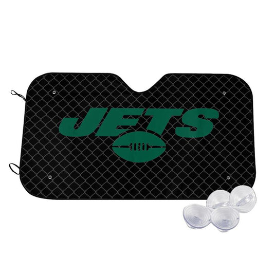 New York Jets Print Car windshield sunshades is suitable front Car windshield sunshades