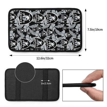 Las Vegas Raiders printing Center console armrest pad car armrest protective cover car