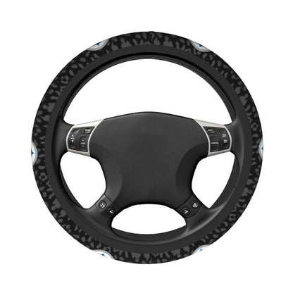Pittsburgh Steelers Printed elastic steering wheel cover car anti-skid cover