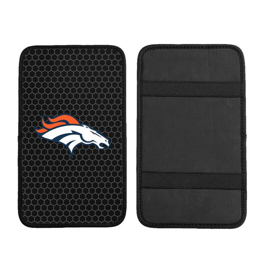 Denver Broncos Printed protective pad for car armrest box