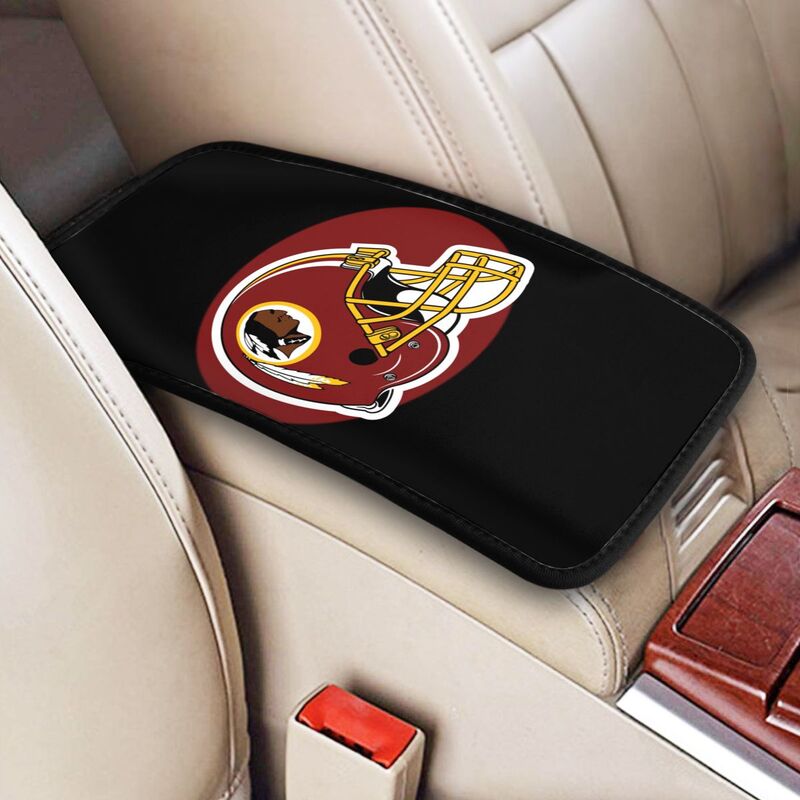 Car armrest box pad Washington Commanders 5 Printed central armrest box pad protective pad