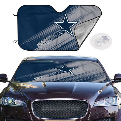 Dallas Cowboys Print car windshield sunshade panel car windshield sunshade cover multiple sizes