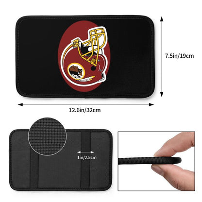 Car armrest box pad Washington Commanders 5 Printed central armrest box pad protective pad