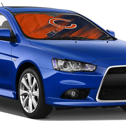 Chicago Bears Print car windshield sunshade panel car windshield sunshade cover multiple sizes