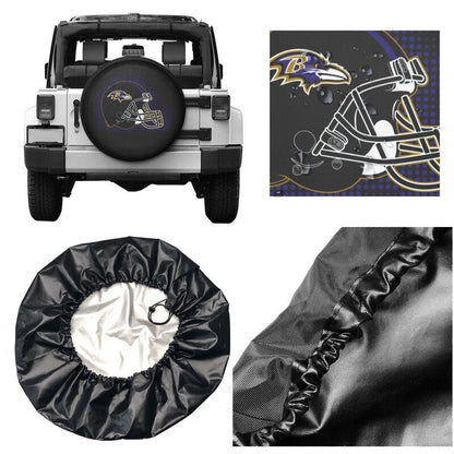 Baltimore Ravens Printing tire protection covers car sun protection tire protection cover
