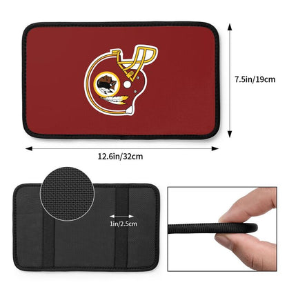 Car armrest box pad Washington Commanders 3 Printed central armrest box pad protective pad