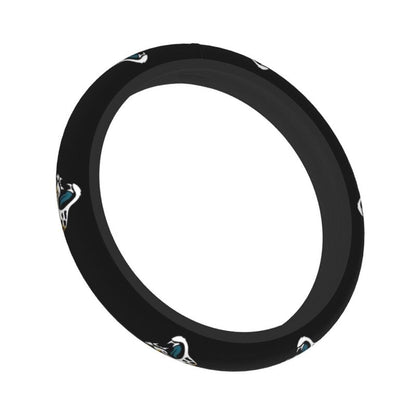 Jacksonville Jaguars Printed breathable elastic steering wheel cover anti slip cover