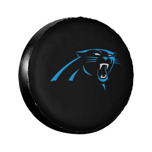 Carolina Panthers car dustproof sunscreen tyre protective cover Tyre protective cover