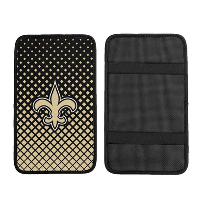 New Orleans Saints Car handrail box cushion Personalized printed car armrest cover