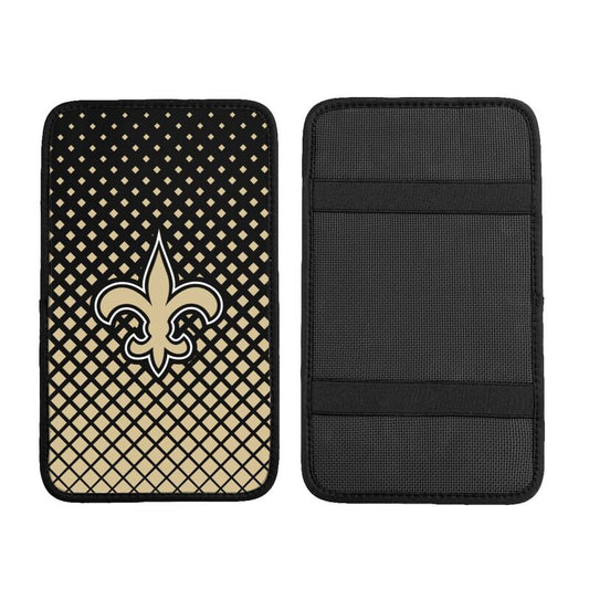 New Orleans Saints Car handrail box cushion Personalized printed car armrest cover