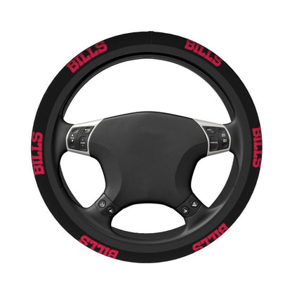 Buffalo Bills 5 Printed breathable anti slip cover elastic steering wheel cover