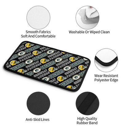 Green Bay Packers Printing car armrest box protective pad
