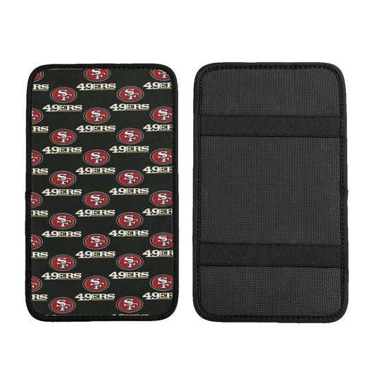 San Francisco 49ers Printed car armrest box pad elbow protection pad