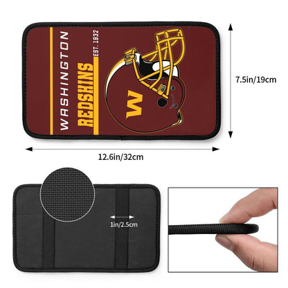Washington Redskins Print car armrest box cushion armrest protective cover