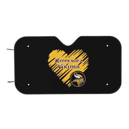 Minnesota Vikings Printing is suitable car front windshield sunshades Car windshield sunshades