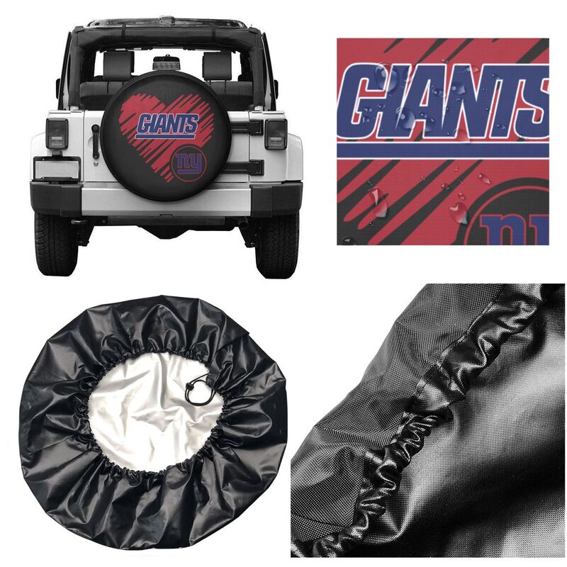 New York Giants Printed car spare tire dust protection cover tire protection cover
