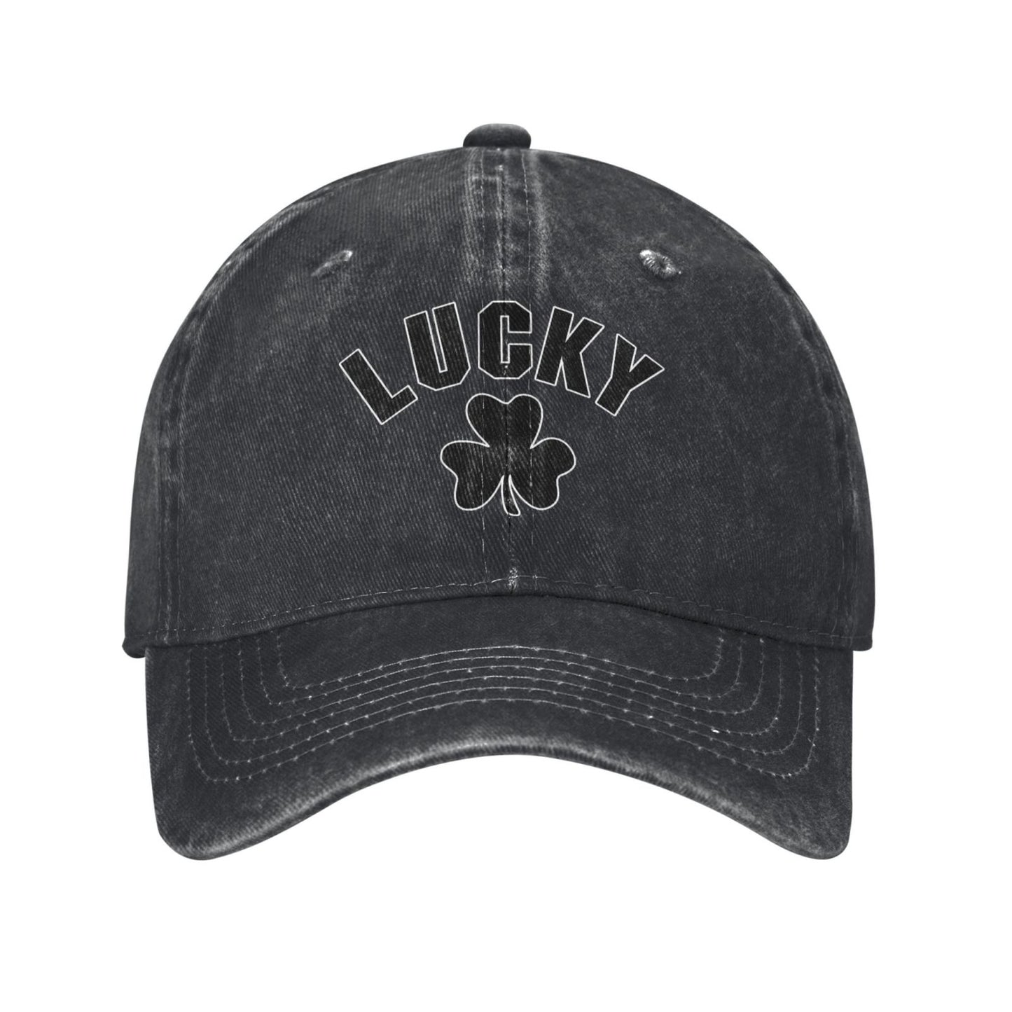 Lucky Shamrock Printed unisex baseball cap adjustable cap outdoor hats trucker gift hat