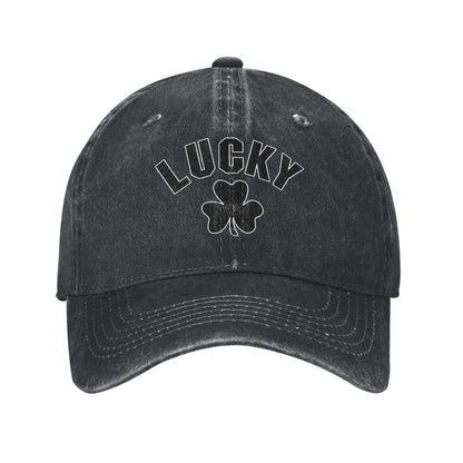 Lucky Shamrock Printed unisex baseball cap adjustable cap outdoor hats trucker gift hat