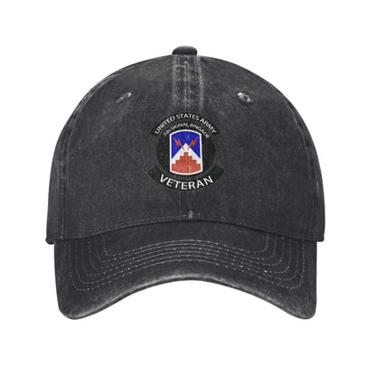 Army 7th Signal Brigade Printed unisex baseball cap outdoor hats adjustable cap trucker gift hat