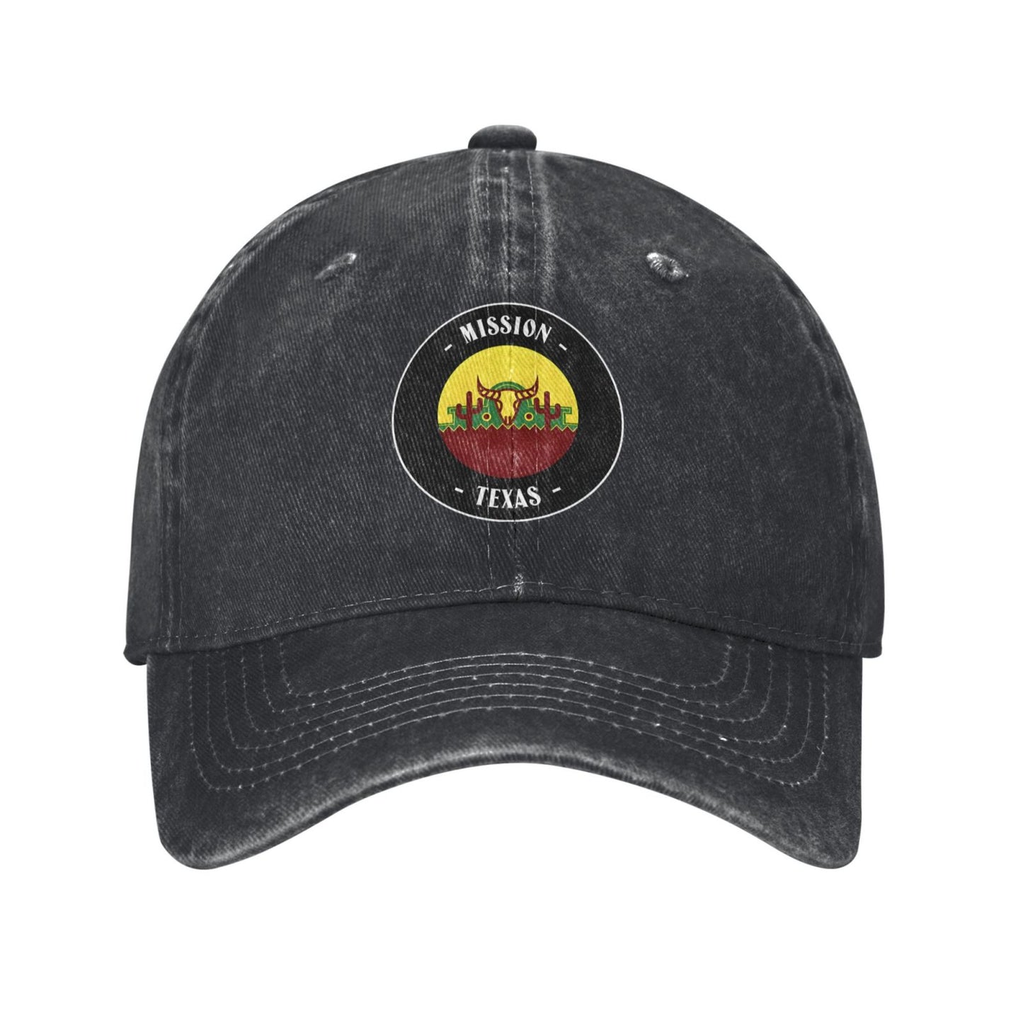 MIssion Texas Printed unisex baseball cap adjustable cap outdoor sun hats trucker hat