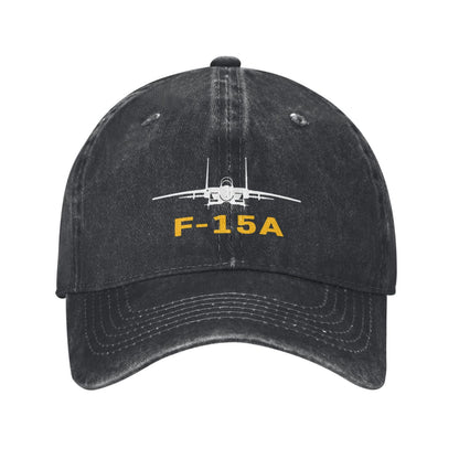 F-15A Printing unisex baseball cap adjustable hats Outdoor leisure hat veteran gift
