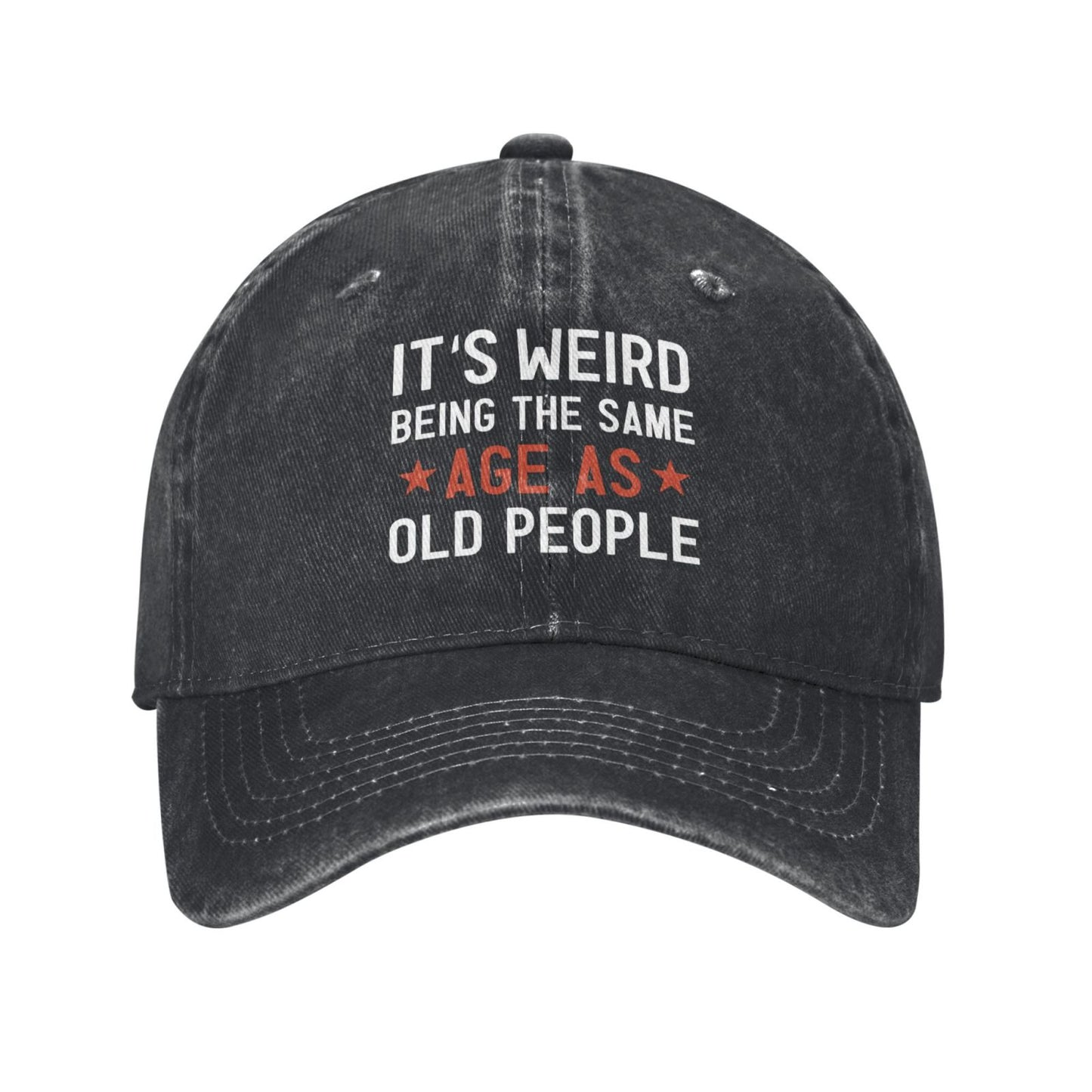 IT'S WEIRD BEING THE SAMEAGE Printed unisex baseball cap adjustable cap outdoor sun hats trucker hat