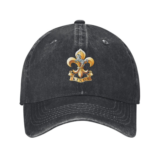 The Kings Regiment Printed unisex baseball cap adjustable cap outdoor trucker hat veterans Gifts