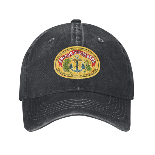 Anchor Steam Beer Printed unisex baseball cap adjustable cap outdoor sun hats trucker hat