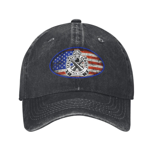 Springfield Armory USA Flag Printed unisex baseball cap adjustable cap outdoor sun hats trucker hat