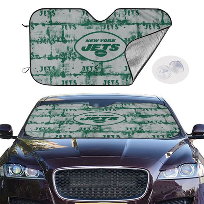 New York Jets Printed front windshield sunshade car windshield sunshade (multi size)