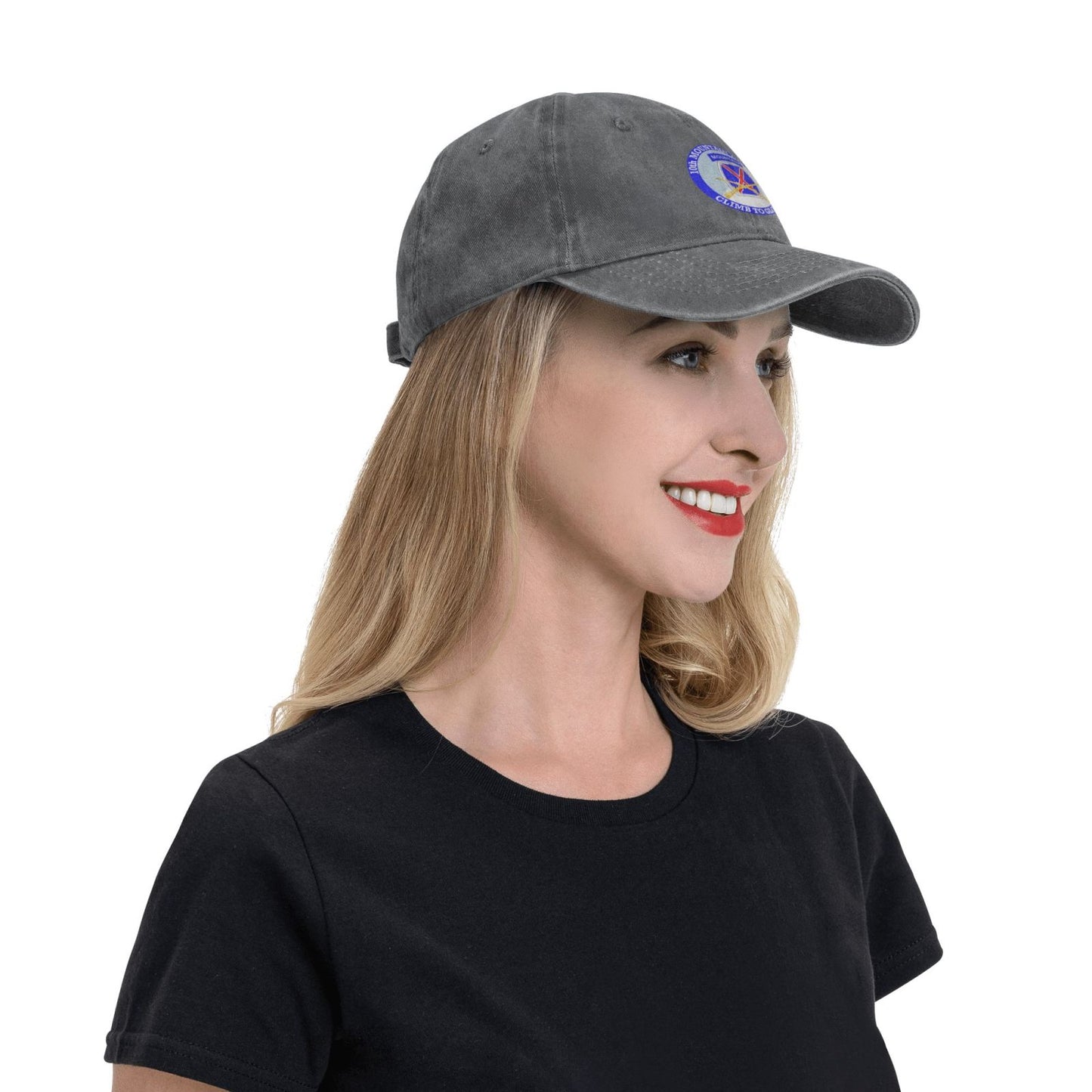 Us Army 10th Mountain Division Printing unisex baseball cap adjustable hats veteran gift