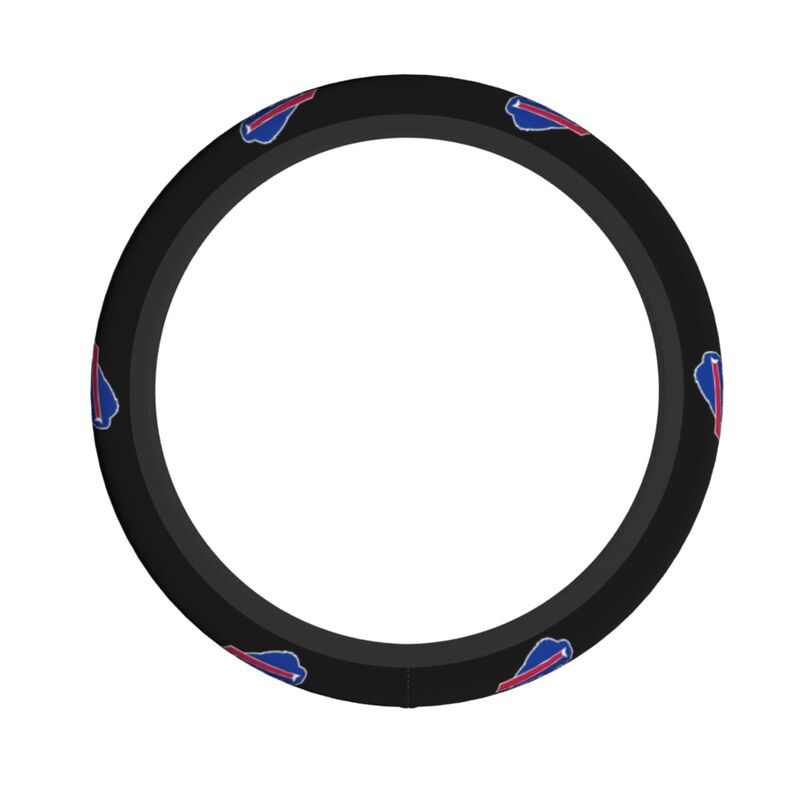 Buffalo Bills Printed elastic steering wheel cover anti slip breathable