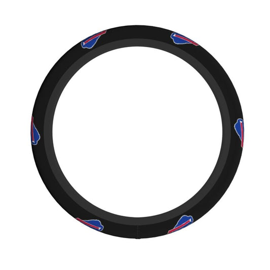 Buffalo Bills Printed elastic steering wheel cover anti slip breathable