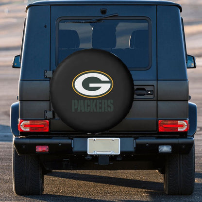 Green Bay Packers Car tire protective cover waterproof and dustproof tire cover