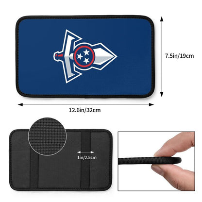 Car armrest box pad Tennessee Titans 1 Printed central armrest box pad protective pad