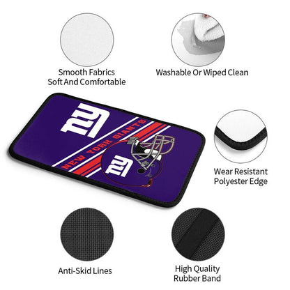New York Giants Print armrest protective cover car armrest box cushion