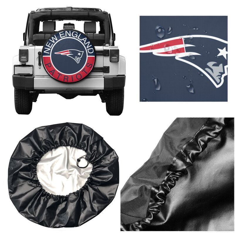 New England Patriots Printed tire protection cover car spare tire dust protection covers
