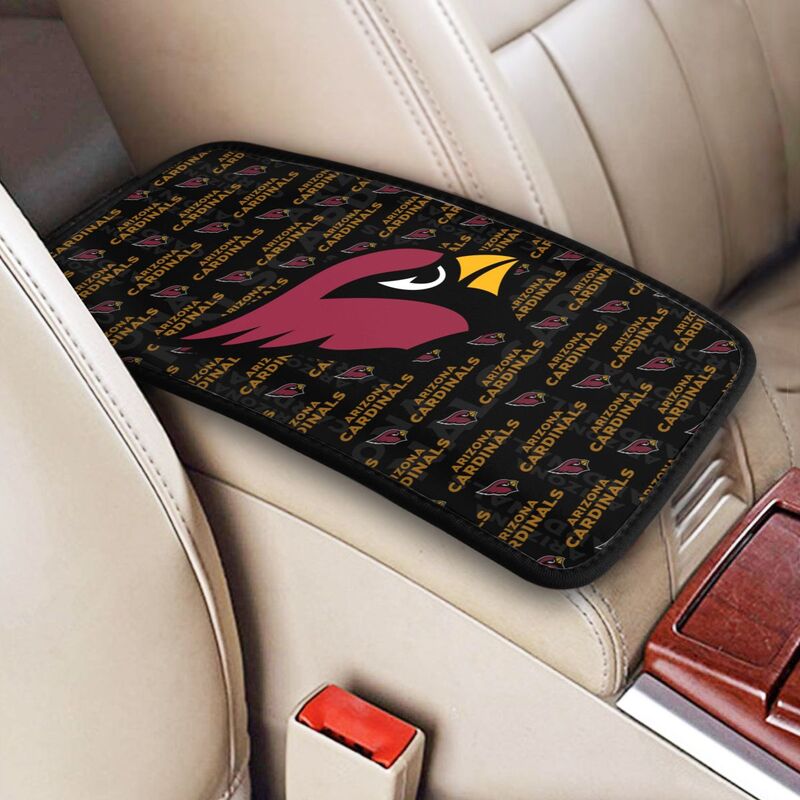 Arizona Cardinals 2 printed Car handrail cushion Personalized car armrest cover