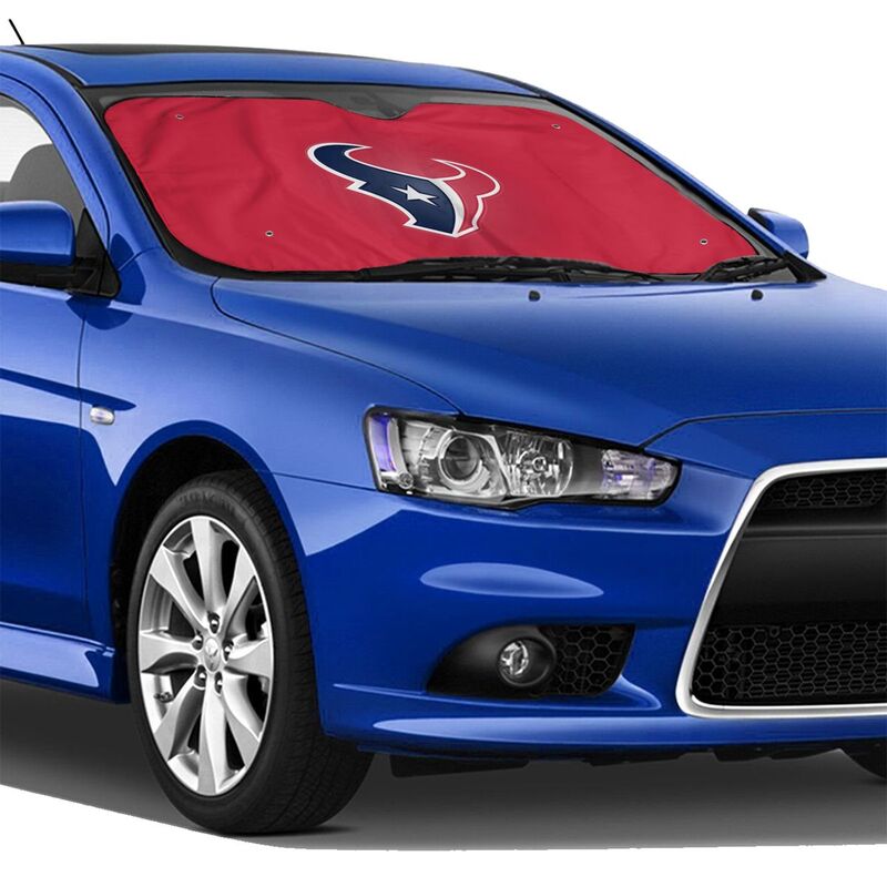 Houston Texans 2 Print Car windshield sunshades suitable for front Car windshield sunshades
