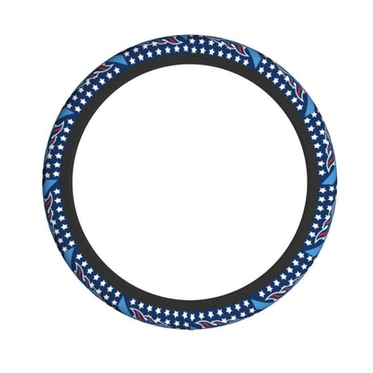 Tennessee Titans 1 Printed breathable elastic steering wheel cover