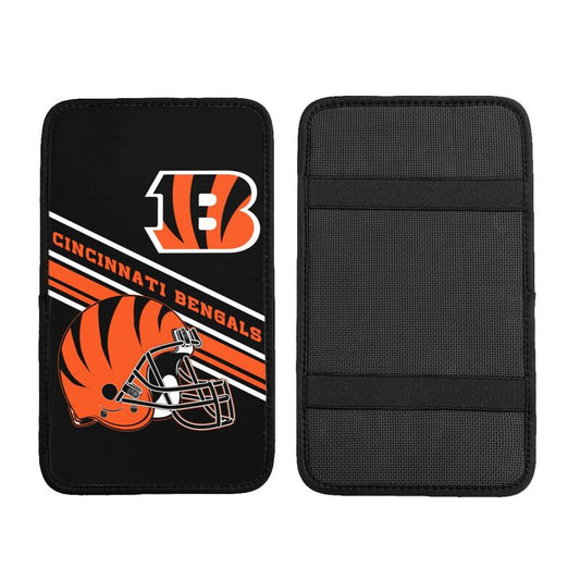 Cincinnati Bengals Print armrest protective cover car armrest box cushion