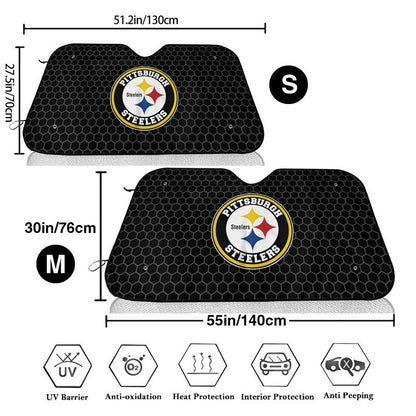 Pittsburgh Steelers 2 Printed is suitable front Car windshield sunshades Car windshield sunshades