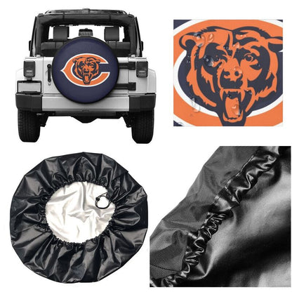 Chicago Bears Tyre protective cover car dustproof sunscreen tyre protective cover